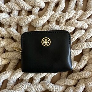 Tory Burch Black Leather Wallet